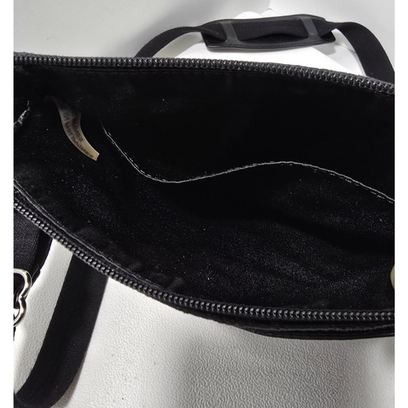 Coach Signature Logo Collection Shoulder Bag Crossbody Swingpack Black - Picture 12 of 15